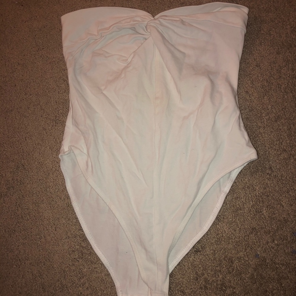 strapless bodysuit